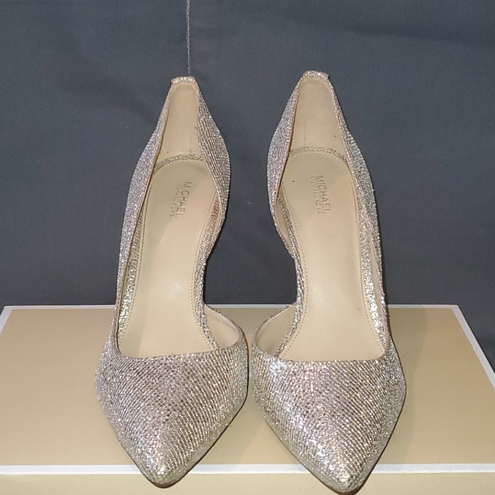 Michael Kors Nathalie Glitter Flex High Pump